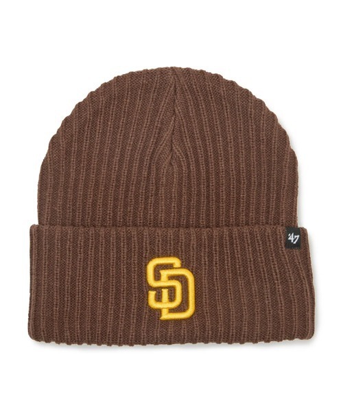 '47（フォーティーセブン）の「【'47】CUFF KNIT Harbor MLB / 9カラー（ニットキャップ/ビーニー・メンズ・ブラック系1/ブラウン/ブラック系3/ホワイト/ブラック系/ネイビー/ブラック/ブラック系2/ブルー・ONE SIZE）」の7枚目の写真