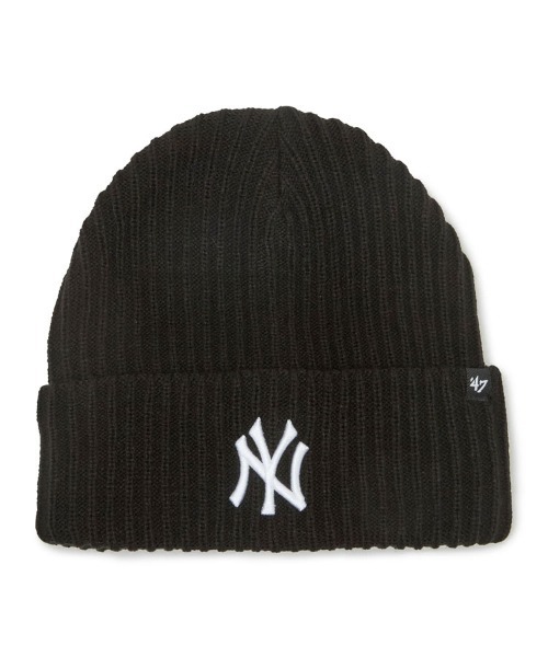 '47（フォーティーセブン）の「【'47】CUFF KNIT Harbor MLB / 9カラー（ニットキャップ/ビーニー・メンズ・ブラック系1/ブラウン/ブラック系3/ホワイト/ブラック系/ネイビー/ブラック/ブラック系2/ブルー・ONE SIZE）」の2枚目の写真
