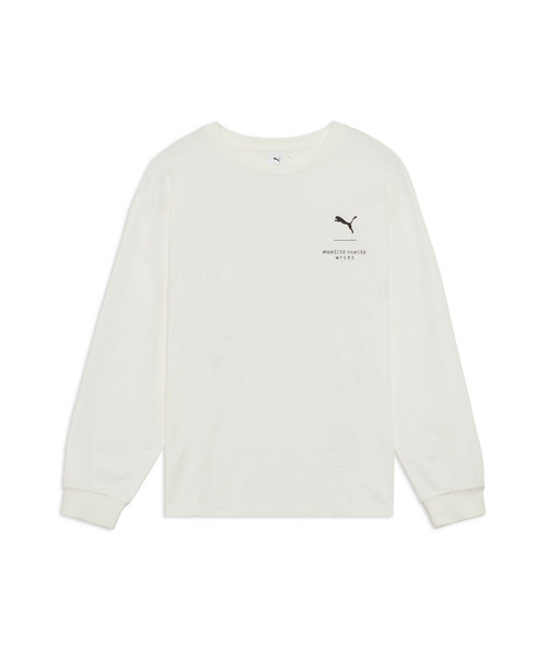 PUMA(プーマ)の「PUMA プーマ ユニセックス PUMA x モンスターハンターワイルズ 長袖 Tシャツ(Tシャツ/カットソー・メンズ・ホワイト/ブラック・X-SMALL/X-LARGE/SMALL/MEDIUM/LARGE)」の13枚目の写真