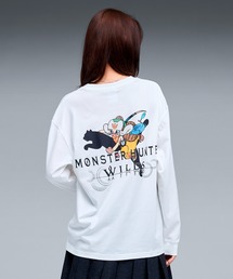PUMA プーマ ユニセックス PUMA x モンスターハンターワイルズ 長袖 Tシャツ