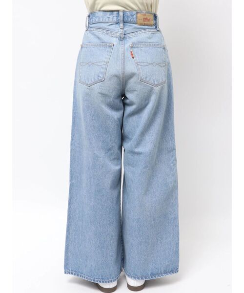 Ungrid（アングリッド）の「レースドッキングルーズデニム（デニムパンツ・レディース・ブルー・26inch/25inch/24inch）」の11枚目の写真