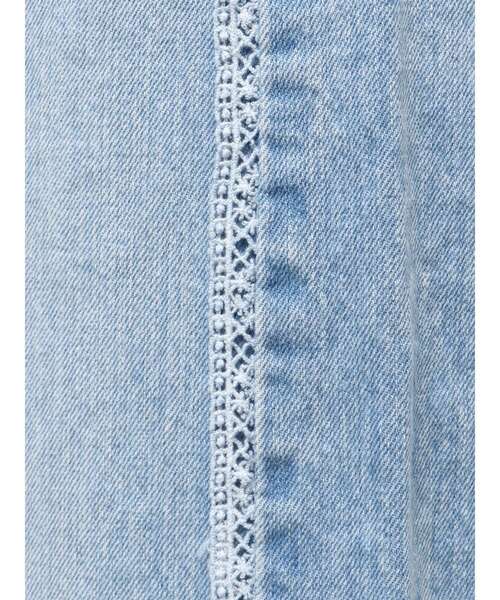 Ungrid（アングリッド）の「レースドッキングルーズデニム（デニムパンツ・レディース・ブルー・26inch/25inch/24inch）」の7枚目の写真