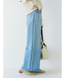 Ungrid | レースドッキングルーズデニム(デニムパンツ)