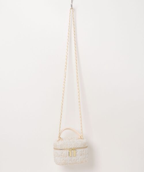 apres jour(アプレジュール)の「【apres jour×ARIAZ】ちびバニティバッグ(ショルダーバッグ・レディース・ホワイト/ブラック・FREE)」の7枚目の写真