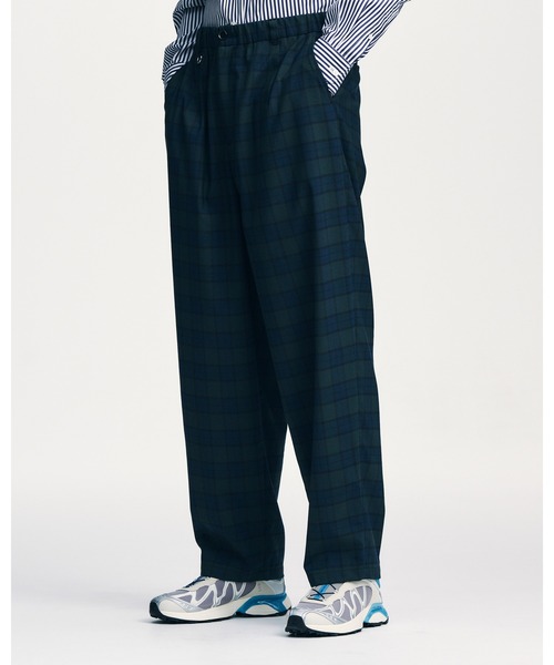 SOPHNET.（ソフネット）の「TROPICAL CHECK TAPERED BOLD PANTS（スラックス・メンズ・B/A・2/3/4/5/1）」の3枚目の写真