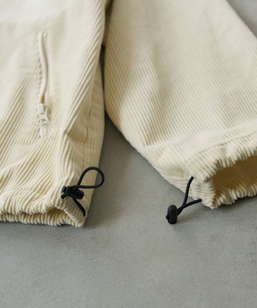 Olaf Corduroy half zip pullover