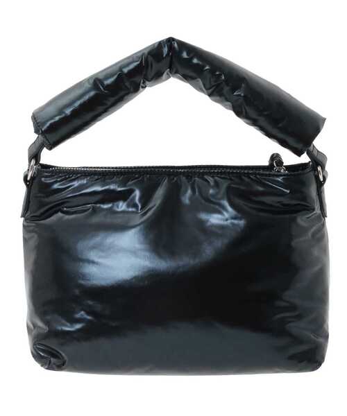 CONVERSE TOKYO(コンバーストウキョウ)の「PADDED SQUARE HAND BAG(ハンドバッグ・レディース・シルバー/ブラック・FREE)」の8枚目の写真