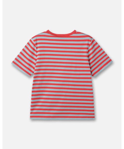 marimekko(マリメッコ)の「【kioski】 Tasaraita Unikko / t-shirt(Tシャツ/カットソー・レディース・レッド・X-SMALL/SMALL)」の7枚目の写真
