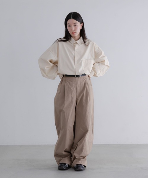 LOWRYS FARM(ローリーズファーム)の「【LFM(U)】BROAD SHIRT 635615(シャツ/ブラウス・メンズ・ピンク/ホワイト/ブルー/ベージュ・LARGE/MEDIUM)」の16枚目の写真