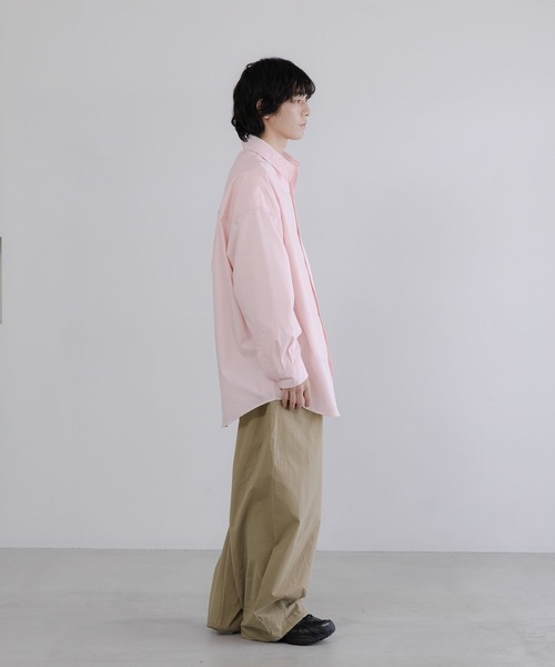 LOWRYS FARM(ローリーズファーム)の「【LFM(U)】BROAD SHIRT 635615(シャツ/ブラウス・メンズ・ピンク/ホワイト/ブルー/ベージュ・LARGE/MEDIUM)」の22枚目の写真