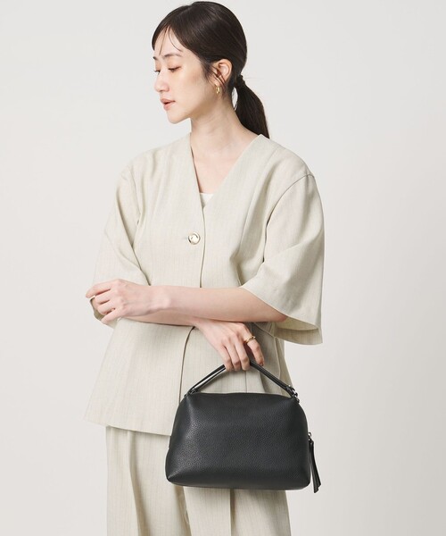 GIANNI CHIARINI(ジャンニ キアリーニ)の「<GIANNI CHIARINI>ALIFA M バッグ 26SS(ショルダーバッグ・レディース・ベージュ/ナチュラル/グレー系/ブラック・FREE)」の16枚目の写真