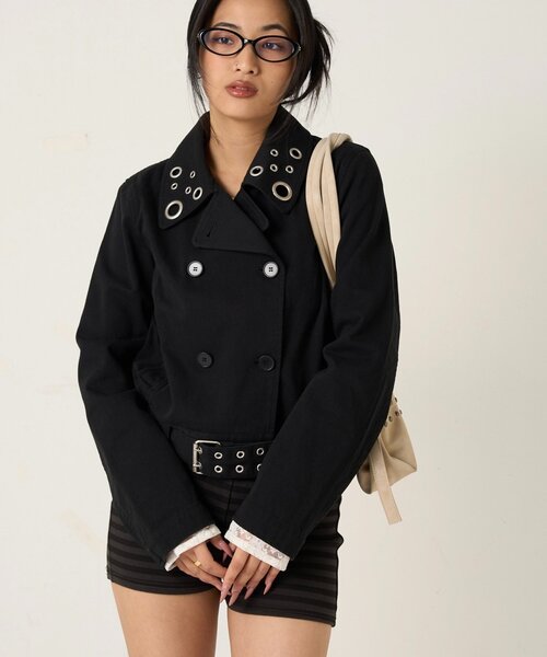 【WHO'S WHO gallery】アイレットショートPジャケット PAL GROUP OUTLET｜【WHO'S WHO gallery】アイレットショートP