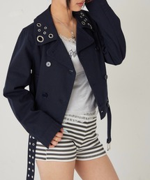 WHO'S WHO gallery | アイレットショートPジャケット(ピーコート)