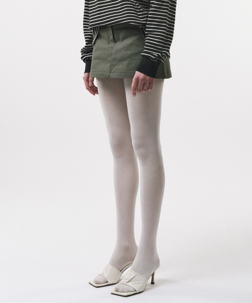 FOR THE WEATHER(フォーザウェザー)の「リベットデニムミニスカート(カーキ)(スカート・レディース・その他・SMALL/MEDIUM)」の2枚目の写真