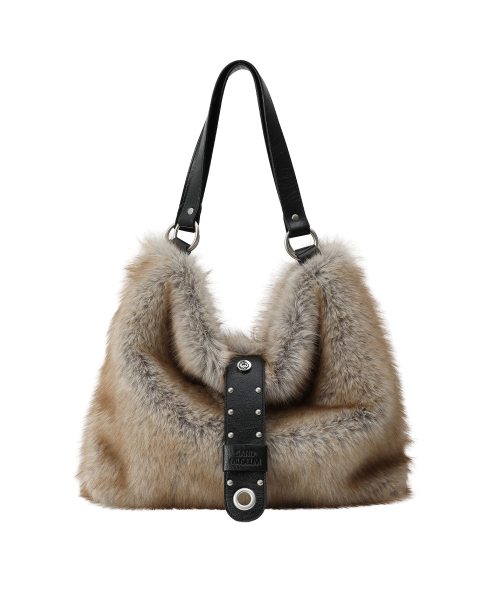 SAND MUSEUM（サンドミュージアム）の「FLAP HOBO BAG [Fur Brown]（ショルダーバッグ・レディース・その他・FREE）」の9枚目の写真