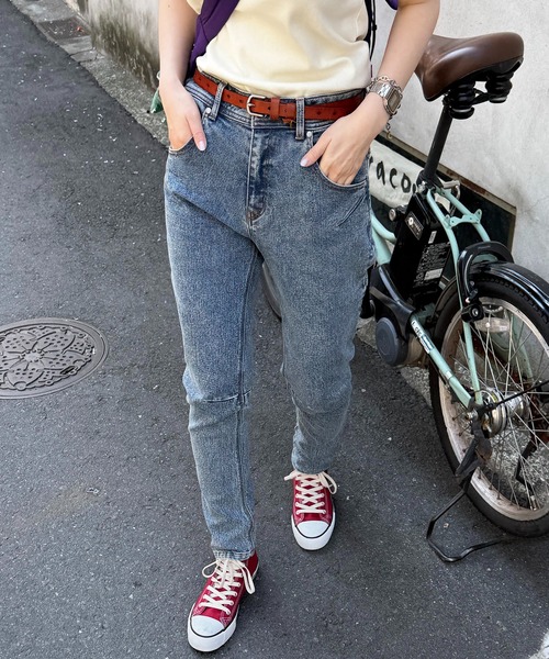 【Y's】デニム サルエルパンツ 刺繍ロゴ付き グレー系 Y's】デニム サルエルパンツ 刺繍ロゴ付き グレー系 - メルカリ