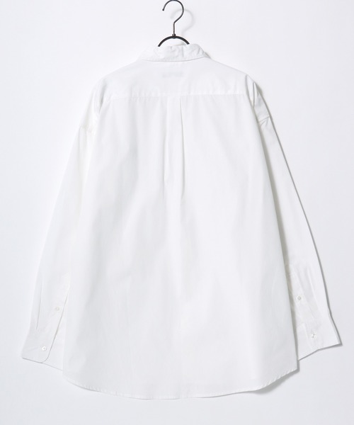 U.S. POLO ASSN.(ユーエスポロアッスン)の「U.S. POLO ASSN./ユーエスポロアッスン Broad Denim Shirt/オーバーサイズ ブロード デニム 無地 チェック ロゴ ワンポイント刺繍 レギュラーカラーシャツ/長袖シャツ/レディース メンズ(シャツ/ブラウス・メンズ・インディゴブルー/ホワイト/ブラック/ライトブルー/グリーン系その他/ベージュ系その他/グレー系その他/ブルー系その他・M/L/LL)」の18枚目の写真