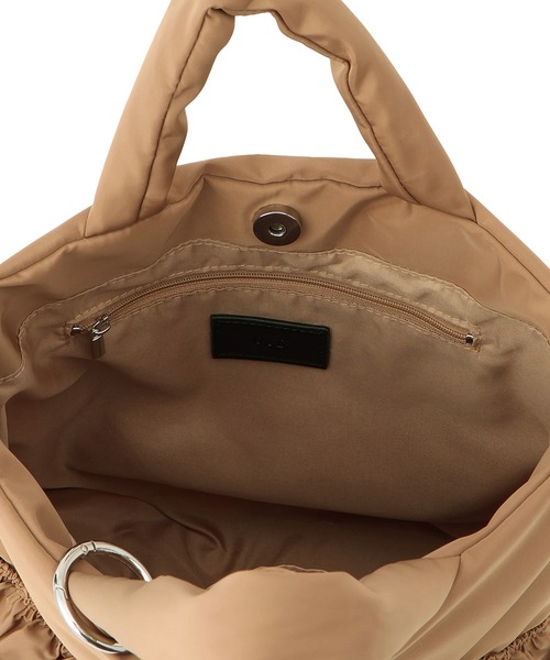 OUTDOOR PRODUCTS（アウトドアプロダクツ）の「【OUTDOOR PRODUCTS】VIS別注2WAYフリルトートバッグ（トートバッグ・レディース・ブラック/ベージュ/キナリ・FREE）」の17枚目の写真