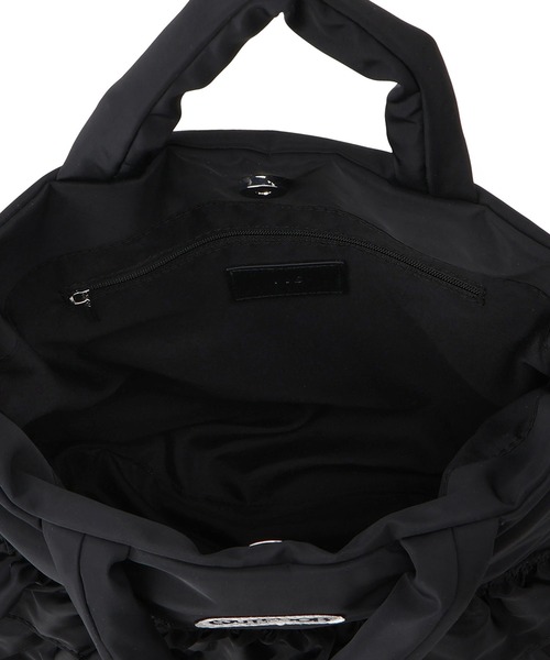 OUTDOOR PRODUCTS（アウトドアプロダクツ）の「【OUTDOOR PRODUCTS】VIS別注2WAYフリルトートバッグ（トートバッグ・レディース・ブラック/ベージュ/キナリ・FREE）」の21枚目の写真