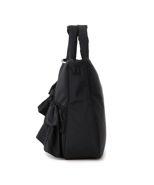 OUTDOOR PRODUCTS（アウトドアプロダクツ）の「【OUTDOOR PRODUCTS】VIS別注2WAYフリルトートバッグ（トートバッグ・レディース・ブラック/ベージュ/キナリ・FREE）」の22枚目の写真