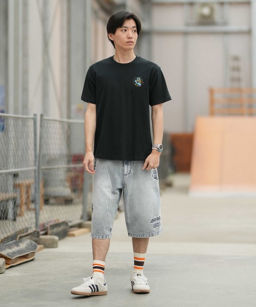 SANTA CRUZ(サンタクルーズ)の「SANTA CRUZ/サンタクルーズ 半袖 Tシャツ SNAKE BITE S/S TEE ムラサキ限定 502262406(Tシャツ/カットソー・メンズ・ブラック/ホワイト・L/M)」の13枚目の写真