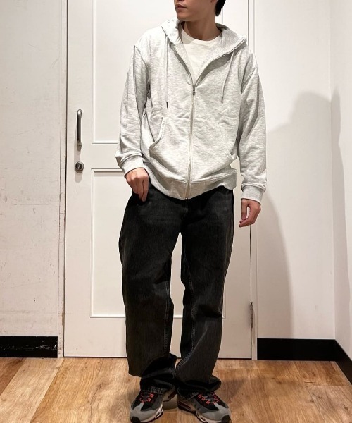 BACK NUMBER(バックナンバー)の「BACK NUMBER(バックナンバー)【メンズ】【コスパ最強】スウェットフルジップパーカー(パーカー・メンズ・ブラック/キナリ・XL/L/M/LARGE/X-LARGE/MEDIUM)」の10枚目の写真