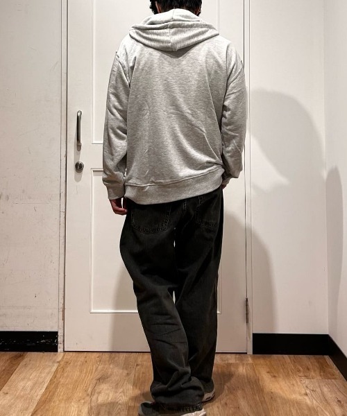 BACK NUMBER(バックナンバー)の「BACK NUMBER(バックナンバー)【メンズ】【コスパ最強】スウェットフルジップパーカー(パーカー・メンズ・ブラック/キナリ・XL/L/M/LARGE/X-LARGE/MEDIUM)」の12枚目の写真