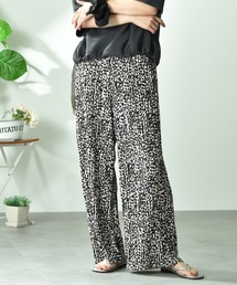 INTERPLANET | カットスムース柄アソートプリーツパンツ(その他パンツ)