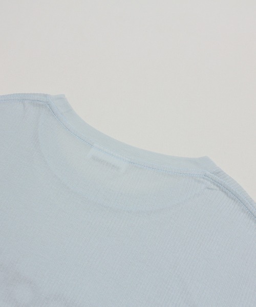 RNA(アールエヌエー)の「M2624 SnagダメージT(Tシャツ/カットソー・レディース・サックスブルー/ホワイト/ピンク・MEDIUM)」の20枚目の写真