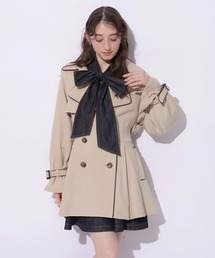 Rirandture | バックフレアミドルトレンチコート(ダウンジャケット/コート)