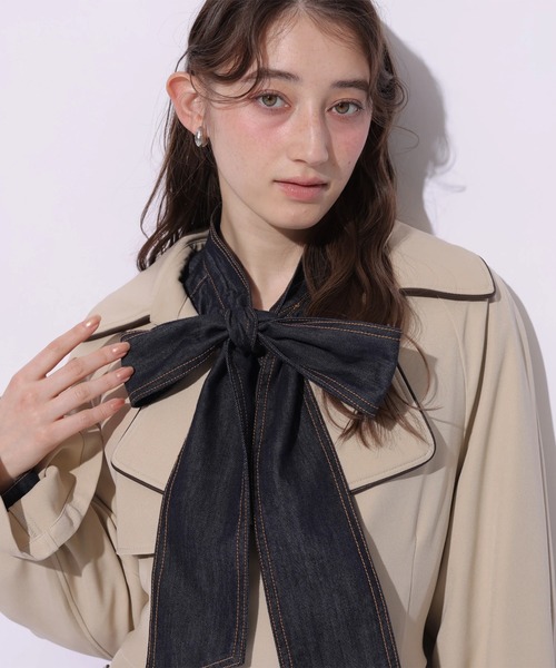 Rirandture（リランドチュール）の「バックフレアミドルトレンチコート（ダウンジャケット/コート・レディース・キャメル・2/1/0）」の17枚目の写真