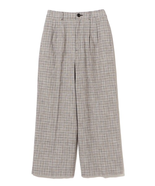 BEAMS BOY(ビームスボーイ)の「【8/20再値下げ】チェック スラックス(スラックス・レディース・インディゴブルー/グレー・1/0)」の13枚目の写真