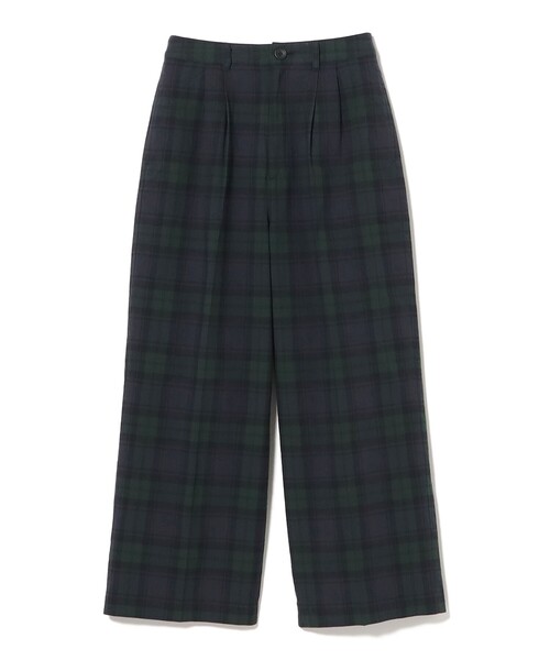 BEAMS BOY（ビームスボーイ）の「チェック スラックス（スラックス・レディース・インディゴブルー/グレー・1/0）」の13枚目の写真