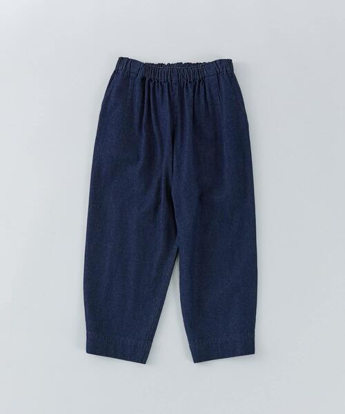 conges payes ADIEU TRISTESSE（コンジェ ペイエ アデュートリステス）の「【FAVE】サイドポケットクロップドイージーパンツ（その他パンツ・レディース・ブラック/ベージュ/ミント/インディゴブルー・38）」の4枚目の写真