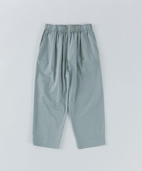 conges payes ADIEU TRISTESSE（コンジェ ペイエ アデュートリステス）の「【FAVE】サイドポケットクロップドイージーパンツ（その他パンツ・レディース・ブラック/ベージュ/ミント/インディゴブルー・38）」の3枚目の写真