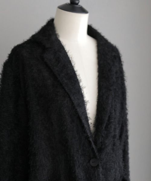 &g'aime(アンジェム)の「【&g'aime】フェザーテーラードジャケット Feather Tailored Jacket(テーラードジャケット・レディース・ホワイト/グレー/ブラック・FREE)」の10枚目の写真