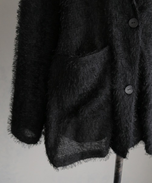 &g'aime(アンジェム)の「【&g'aime】フェザーテーラードジャケット Feather Tailored Jacket(テーラードジャケット・レディース・ホワイト/グレー/ブラック・FREE)」の11枚目の写真