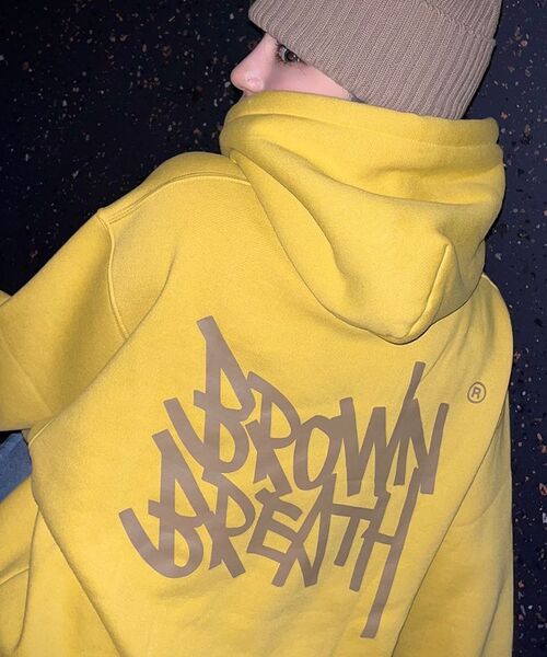 BROWNBREATH（ブラウンブレス）の「TAG HOODIE - DARK GREEN（パーカー・レディース・その他・L/XL/M/S）」の9枚目の写真