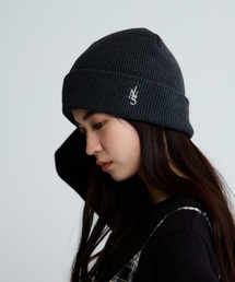 JEANASIS | シシュウロゴビーニー/639535(ニットキャップ/ビーニー)