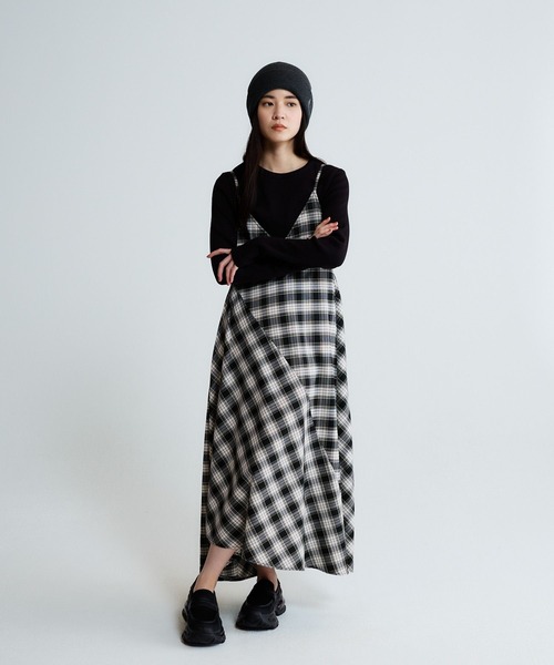 JEANASIS（ジーナシス）の「シシュウロゴビーニー/639535（ニットキャップ/ビーニー・レディース・グレー/ブラック/ミント・FREE）」の12枚目の写真