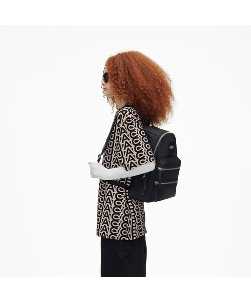 MARC JACOBS（マークジェイコブス）の「THE BIKER NYLON LARGE BACKPACK/ザ バイカー ナイロン ラージ バックパック（バックパック/リュック・レディース・ブラック・ONE SIZE）」の2枚目の写真