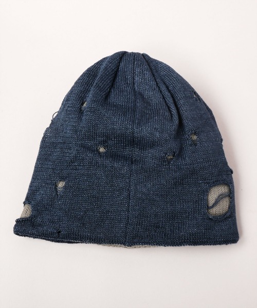 CA4LA(カシラ)の「GRUNGE KNIT WATCH(ニットキャップ/ビーニー・メンズ・ブルー/ブラック・ONESIZE)」の8枚目の写真