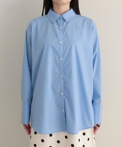 fredy emue（フレディエミュ）の「2WAYオーバーシャツ（シャツ/ブラウス・レディース・ブラウン系その他/サックスブルー/ミント/ブルー系その他・38）」の15枚目の写真