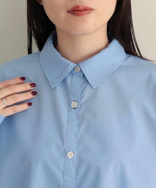 fredy emue（フレディエミュ）の「2WAYオーバーシャツ（シャツ/ブラウス・レディース・ブラウン系その他/サックスブルー/ミント/ブルー系その他・38）」の19枚目の写真