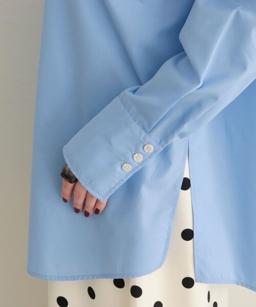 fredy emue（フレディエミュ）の「2WAYオーバーシャツ（シャツ/ブラウス・レディース・ブラウン系その他/サックスブルー/ミント/ブルー系その他・38）」の21枚目の写真