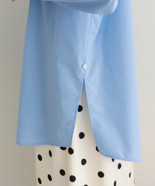 fredy emue（フレディエミュ）の「2WAYオーバーシャツ（シャツ/ブラウス・レディース・ブラウン系その他/サックスブルー/ミント/ブルー系その他・38）」の22枚目の写真