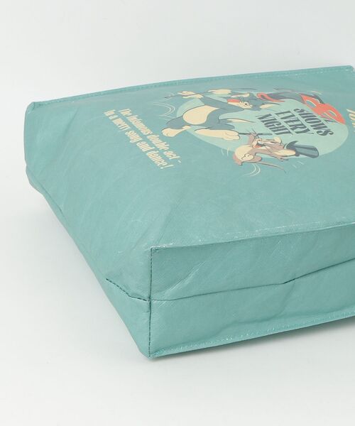 Tom＆Jerry（トムアンドジェリー）の「FLAPPER フラッパー:トムとジェリー レトロポスター　超軽量 130g トートバッグ（トートバッグ・レディース・ターコイズブルー/ブラック/ベージュ/ホワイト・FREE）」の6枚目の写真