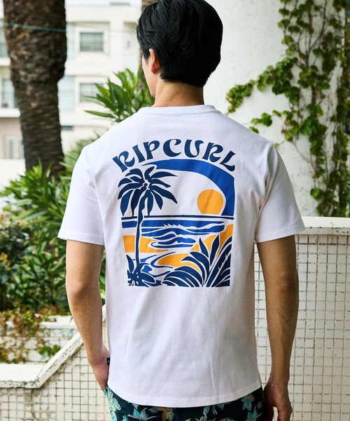 rip curl(リップカール)の「RIP CURL/リップカール 半袖 Tシャツ RCM6S-2101(Tシャツ/カットソー・メンズ・チャコールグレー/グレイッシュブルー/ホワイト・XL/L/M)」の1枚目の写真