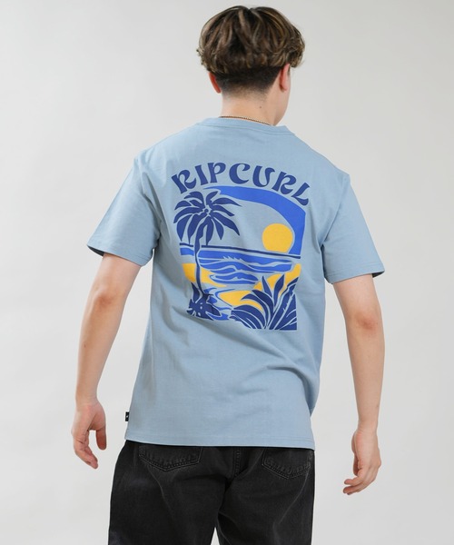 rip curl(リップカール)の「RIP CURL/リップカール 半袖 Tシャツ RCM6S-2101(Tシャツ/カットソー・メンズ・チャコールグレー/グレイッシュブルー/ホワイト・XL/L/M)」の17枚目の写真