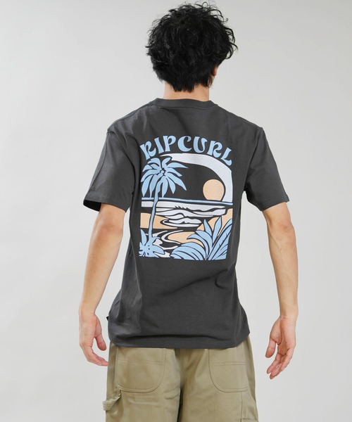 rip curl(リップカール)の「RIP CURL/リップカール 半袖 Tシャツ RCM6S-2101(Tシャツ/カットソー・メンズ・チャコールグレー/グレイッシュブルー/ホワイト・XL/L/M)」の11枚目の写真